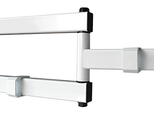 TV Universal Wandhalterung weiß schwenkbar neigbar TV Wand Halter für 3D HD LED LCD Fernseher 15'-55' Zoll VESA 75 100 200x100 200 Modell: S89W thumbnail 7