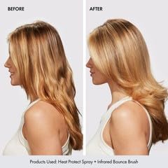 BONDIBOOST Infrared Thermal Brush, Heated Thermal Round Brush for Smooth + Shiny Hair, Dry Hair Styling for Instant Volume, Less Hair Breakage + Minimizes Snags, Frizz-Free thumbnail 7
