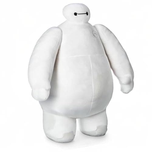 Disney Store Official Baymax Medium Soft Toy for Kids, Cuddly Character with Fuzzy Texture and Embroidered Details, Disney Plushy Suitable for All Ages thumbnail 3