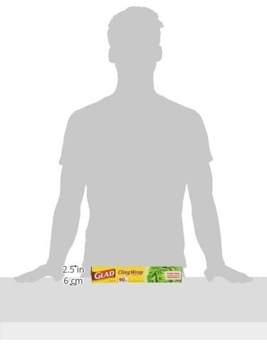 Glad ClingWrap Plastic Wrap, 90 Metre Roll, Made in Canada of Global Components thumbnail 6