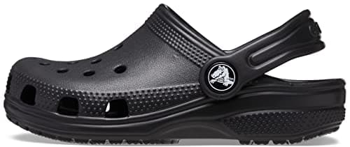 Crocs Kids Classic Clog (Toddler) - Clogs for Kids - Synthetic Upper - Ventilation Holes - Round Toe Black 10 Toddler M - Image 1