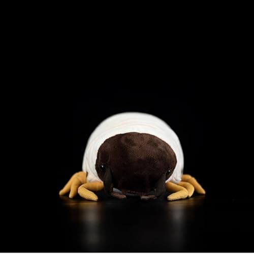 Realistic Grub Plush - 13.7'' Caterpillar Worm Stuffed Animal, Insects Lovers, and Collectors thumbnail 2