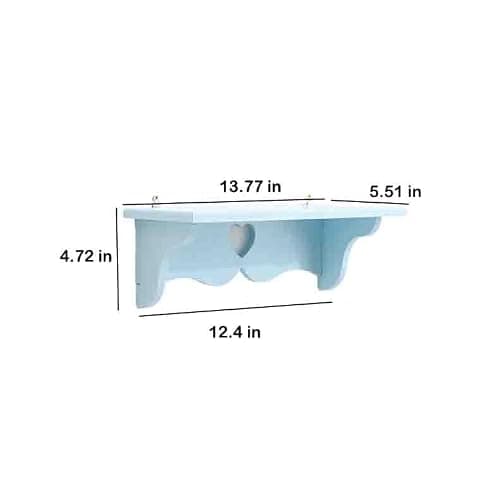 PEXIZUAN Kawaii Wood Floating Shelf Kawaii Wall Decor Kawaii Room Decor Kawaii Love Pink Room Decor (Pink) thumbnail 2