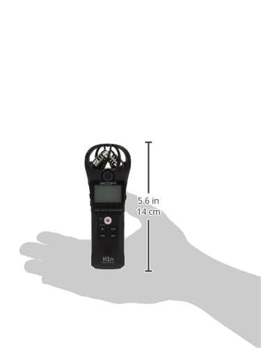 Zoom H1n Portable Recorder, Onboard Stereo Microphones, Camera Mountable, Records to SD Card, Compact, USB Microphone, Overdubbing, Dictation, For Recording Music, Audio for Video, and Interviews thumbnail 3