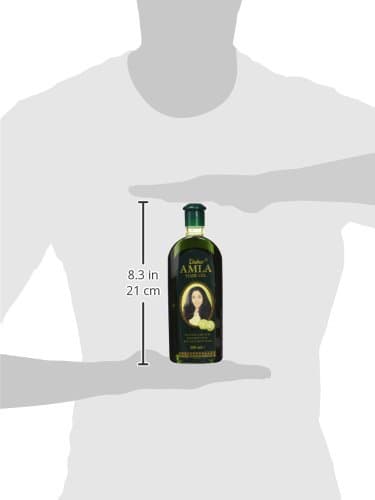 Dabur Amla Hair Oil - Nourishing Indian Oil for Men & Women, for Healthy, Moisturized Hair and Scalp (300ml) thumbnail 3