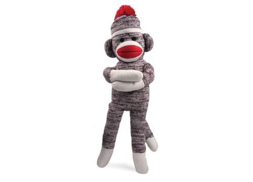 Pennington Bear Company The Original Sock Monkey, Hand-Knit, Plush Material, 20" inch thumbnail 2