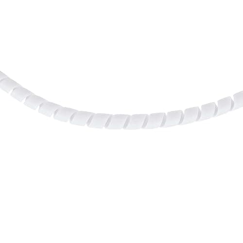 HUIOP 8mmx2m Spiral Cable Wrap Winding Wire Manager Electric Scooter Brake Cable Organizer PP Wire Protective Sleeve Cover Tube,Winding Wire Manager, White thumbnail 7