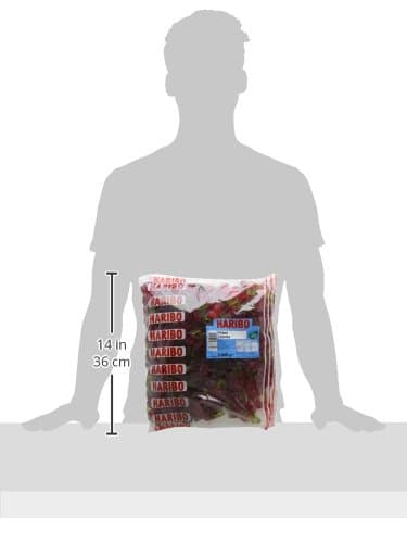 HARIBO,3 kg (Pack of 1) Happy Cherries 3kg Cherry Flavoured Sweets Bulk thumbnail 3