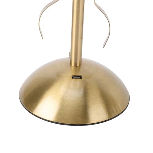 GOWENIC Cordless Bedside Lamp, Single Cute Bow Table Lamp with Fabric Shade, 1200mAh Rechargeable Battery, for Bedroom Dining Patio thumbnail 8
