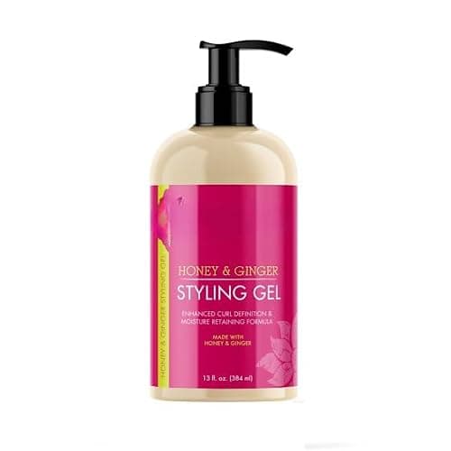 Mie-lle-Honey and Ginger Styling Gel for Smooth, Frizz-Free Styles, 13 oz, Pack 1 thumbnail 3