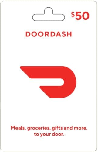 DoorDash Physical Gift Card - $50 - Image 1