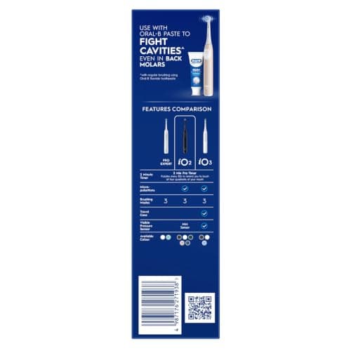 Oral-B iO Series 2 Gentle Clean Electric Toothbrush, Blush Sand thumbnail 14