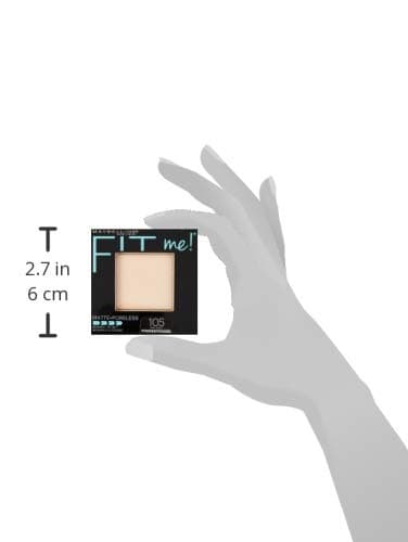 Maybelline Fit Me Matte + Poreless Pressed Face Powder Makeup & Setting Powder, Fair Ivory, 1 Count thumbnail 8