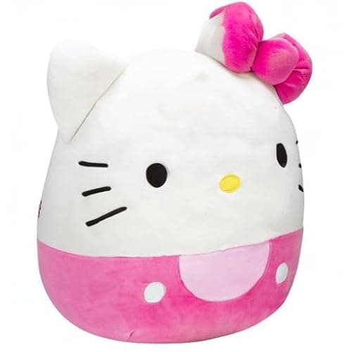 Squishmallows Hello Kitty Pink Bow & Shorts 14-Inch - Sanrio Ultrasoft Stuffed Animal Large Plush Toy, Official Kellytoy thumbnail 10