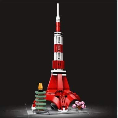 LEGO Architecture Skylines: Tokyo 21051 Building Kit, Collectible Architecture Building Set for Adults (547 Pieces) thumbnail 6