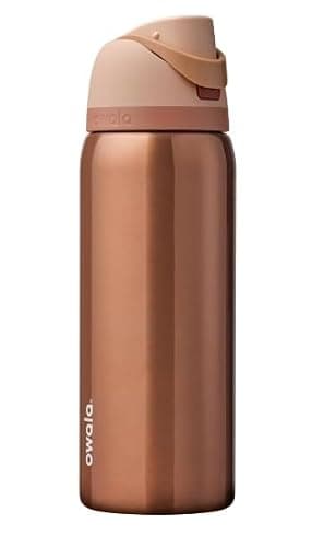 Owala 32oz Stainless Steel FreeSip Water Bottle - In Good Company (Rose Gold) - Image 1