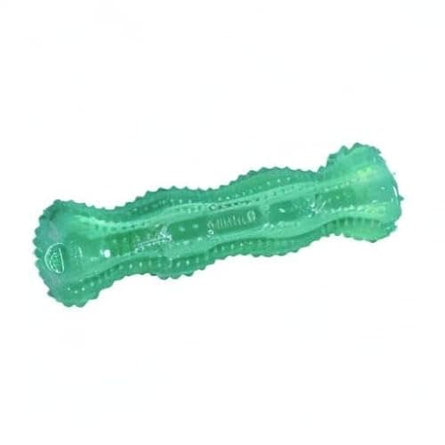 KONG Squeezz Dental Stick - Dog Toy for Cleaning Teeth - Flexible Chew Toy for Gentle & Mild Chewers - for Medium/Large Dogs thumbnail 7