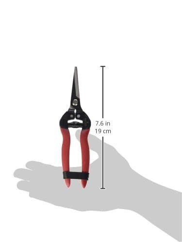 Corona Tools Long Curved Snips – 1.75″ Tempered Steel Precision Garden Shears for Fruit, Herbs, Flowers & Vineyard Use thumbnail 3