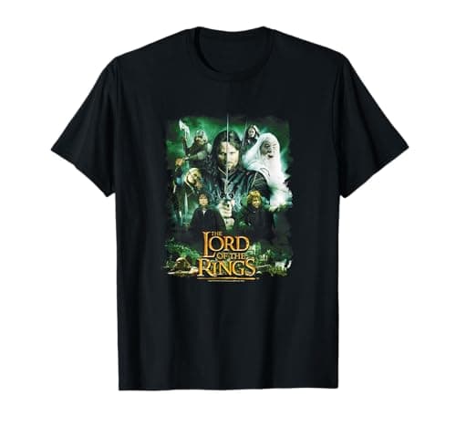 Lord of the Rings Hero Group T-Shirt - Image 1