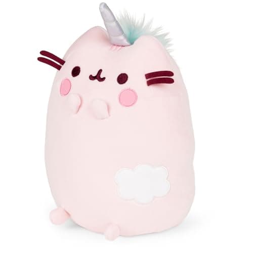 GUND Pusheen Dreamy Pusheenicorn Extra Soft Squisheen Cat Stuffed Animal Plush, Pink, 9.5” thumbnail 2