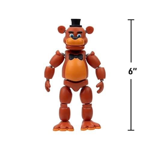 Five Nights at Freddy’s 6-Inch Endo-Series Collector Figure: Endo-1 with Classic Freddy & Withered Freddy Pieces - Articulated Figure with Classic and Withered Freddy Parts thumbnail 2