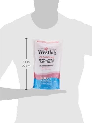 Westlab Cleansing Himalayan Bath Salt Pouch, 1Kg - Unscented - 1 kg (Pack of 1) thumbnail 6