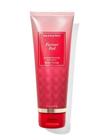 B & Body Works Bath and Body Works - Forever Red - Gift Set - Fine Fragrance Mist & Body Cream - 2020 Full Size thumbnail 3