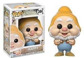 Funko Pop! Disney: Snow White and The Seven Dwarfs - Happy Vinyl Figure (Bundled with Pop Box Protector Case) - Image 1
