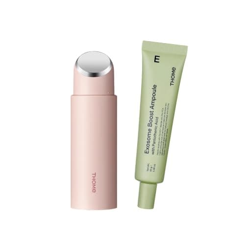 THOME Twenty Up, Clear Skin Duo Gentle At-Home Beauty Facial Device with Exosome amploule for Smooth & Clear-Looking Skin - Image 1