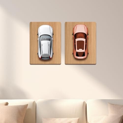 12/20 Pcs Car Display Wall Mount Compatible with Speed Champion Series Models Firm Display Cars Hanging Cars Display Rack （12） thumbnail 8