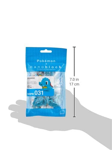 nanoblock - Pokémon - Totodile, Pokémon Series Building Kit thumbnail 2