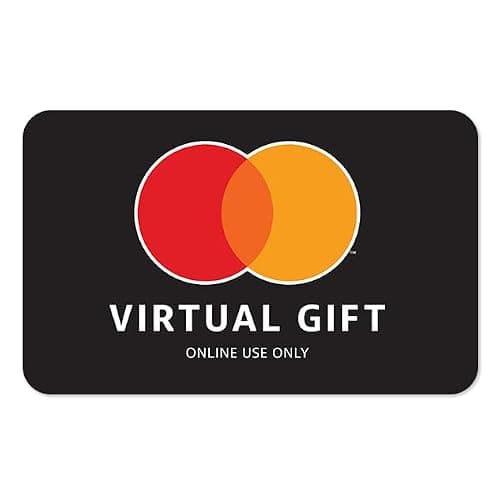 Mastercard Virtual $50 eGift Card (plus $4.95 purchase fee) – For Online Use Only - Image 1