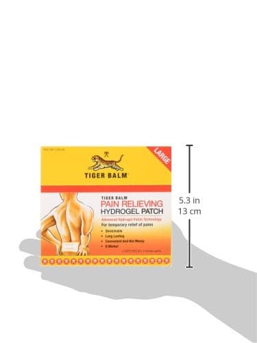 Tiger Balm Pain Relieving Patch Large 4 Each 4 Count (Pack of 3) thumbnail 3