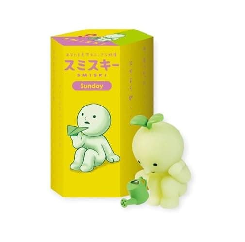 Sunday Smiski Series | Sealed blind box; one random Smiski Sunday figure. - Image 1