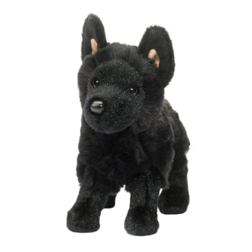 Douglas Harko Black German Shepherd Dog Plush Stuffed Animal thumbnail 3