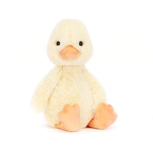 Jellycat Bashful Duckling Stuffed Animal, Medium 12” - Duck & Duckling Plush Toy - Classic Children's Gift - Image 1