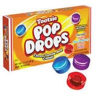 Tootsie Drop Pops - Pack of 3 - Fruity Hard Candy Pieces With Tootsie Roll Center - 3.5 oz. Movie Theater Boxes thumbnail 4
