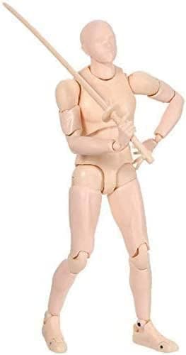 INSO Body-kun Action Figure Set, Action Figure Models for Artists, 5.9 Inch (Skin) thumbnail 3