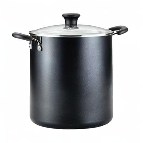 T-fal Specialty Nonstick Stockpot With Lid 12 Quart, Oven Broiler Safe 350F, Stay-Cool Handles, Kitchen, Cookware, Pots and Pans, Stock Pot, Soup Pot, Cooking Pot, Dishwasher Safe, Black thumbnail 7