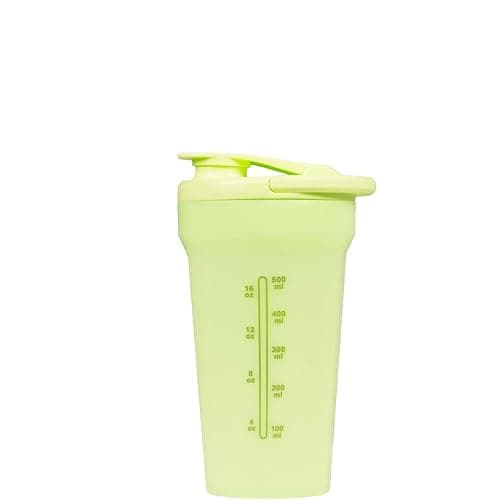 Hydrojug 20 oz Noiseless Shaker Bottle – 100% Leakproof Shaker Cup for Protein Mixes, Pre-Workout & Supplement Shakes – Durable, Easy Clean Design, Honeydew thumbnail 3