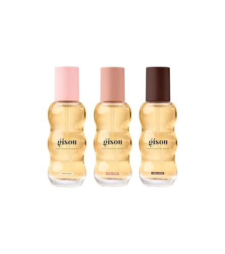 Amazon.com : Gisou Glazed Scents Trio, Honey Infused Hair Oils, Fall-inspired Scents, Long-Lasting Shine & Hydration, Mirsalehi Honey & Argan Oil : Beauty & Personal Care - Image 1