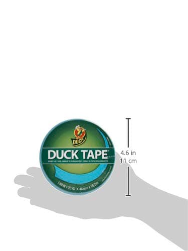 Duck Brand 1311000 Color Duct Tape, Electric Blue, 1.88 Inches x 20 Yards, Single Roll - Electric Blue - Single Roll thumbnail 10