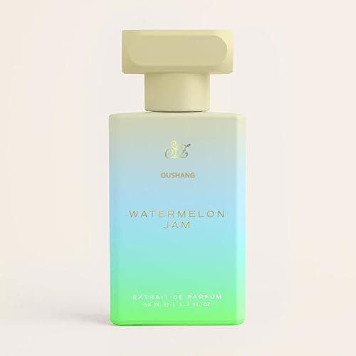 OUSHANG Watermelon Jam Perfume for Women and Men, Juicy Watermelon Fruity Scent, Fresh Sweet Summer Fragrance, Long Lasting Extrait de Parfum - Image 1