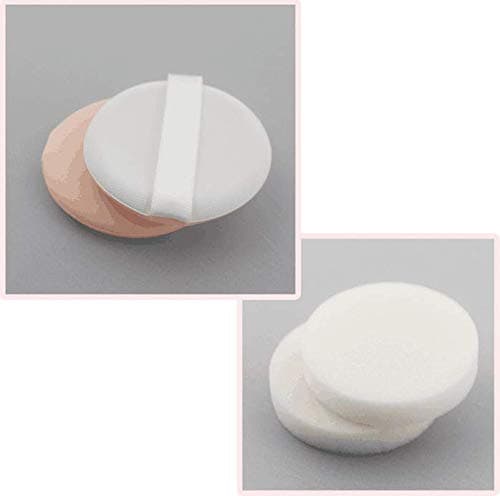 DNHCLL White Empty Luxurious Portable Air Cushion Puff Box BB Cream Container Dressing Case Powder Box with Air Cushion Sponge Powder Puff and Mirror(15ml,0.5oz) thumbnail 5