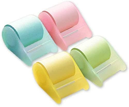 Sourcemall Full Adhesive Roll Sticky Notes, Self-Stick Notes,Width x Length 2 x 300 Inches, 4 Rolls/Pack (Four Colors with Dispensers) thumbnail 7