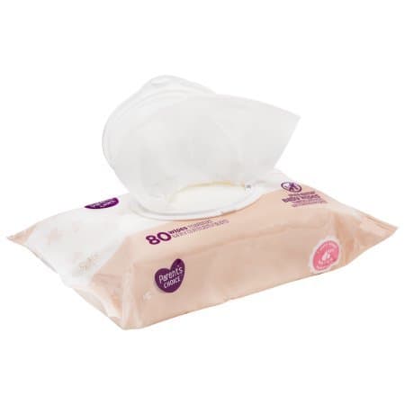Parents Choice - Baby Wipes - Shea Butter - 3 Packs of 80 thumbnail 5