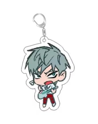 Cartoon Anime Pendant Keychains Holder Car Key Ring Mobile Phone Bag Hanging Cute Kawaii Chibi Alien Stage (Till/Style 2) - Image 1