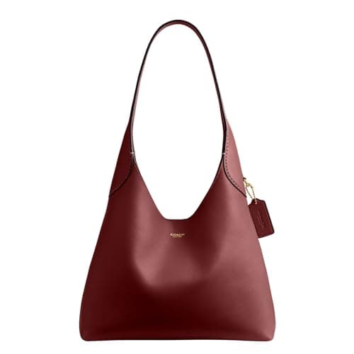 Coach Brooklyn Shoulder Bag 28, B4/Dark Ruby - Image 1
