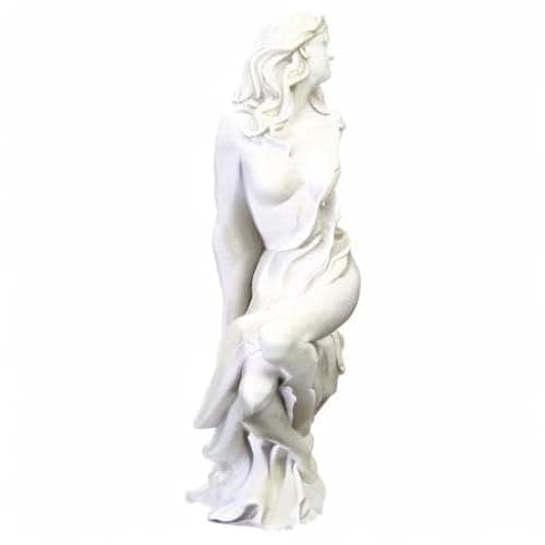 LUOZZY Greek Aphrodite Statue 12 Inch Goddess Figurine Polyresin Sculpture | Bonded Marble Polyresin Aphrodite Sculpture For Shelves Desks Home Decor And Classical Art Displays thumbnail 9