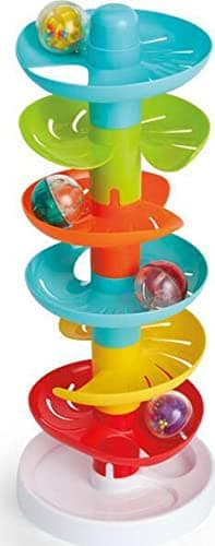 Kidoozie - Whirl 'N Go Ball Tower - Toddler Ball Drop Toy | Drop a ball & watch it spiral, whirl & pop out below - visual tracking & motor practice on joyful repeat, Ages 9-24 Months thumbnail 3